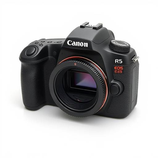 Canon EOS R5 camera body.