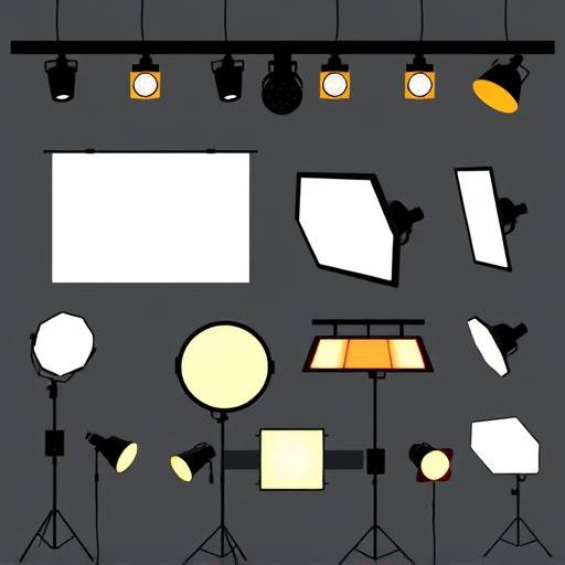 Icon of various studio lights